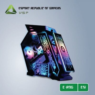 CASE VSP E-ROG ES1 (Đen) Gaming